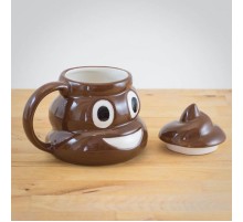 Poo Kaka Emoji Kupa Bardak