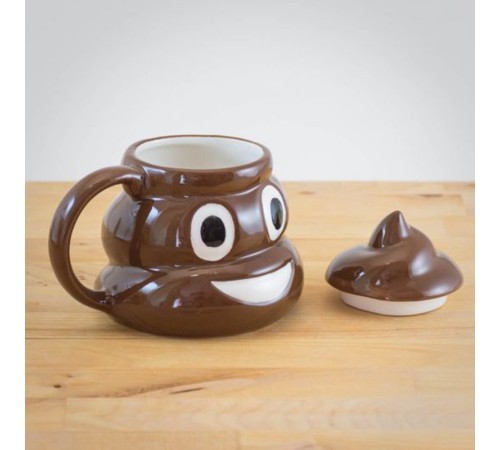 Poo Kaka Emoji Kupa Bardak