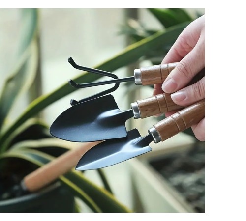 Portatif Kazma Kürek Tırmık Seti