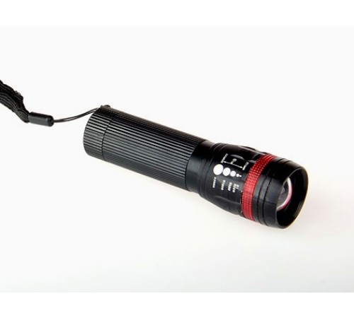 Power Ledli ve Zoomlu 2 Km Menzilli Alüminyum El Feneri