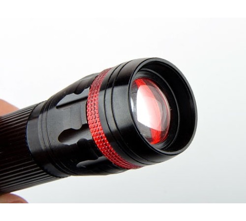 Power Ledli ve Zoomlu 2 Km Menzilli Alüminyum El Feneri