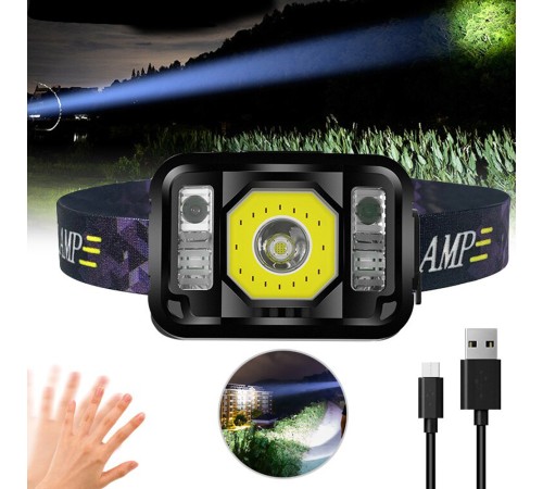 Pratik Sensörlü Sinyalli Kafa Lambası Wt-024