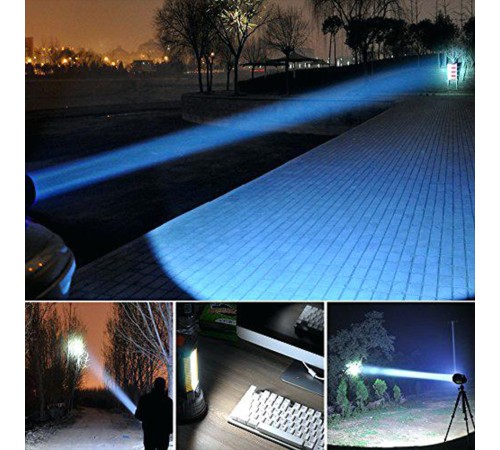 Projektor Modeli Zoomlu Şarjlı El Feneri Wt-129