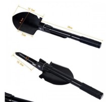 Pusulası Katlanır Portatif Kazma Kürek Seti