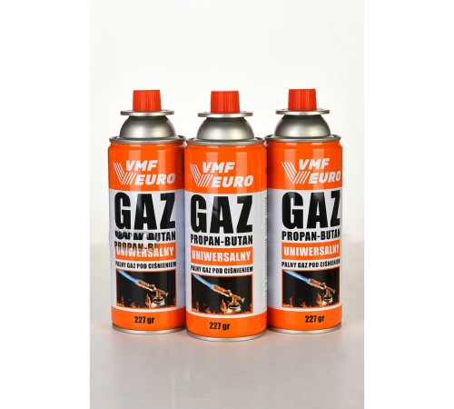 Remtas Vmf Eurogaz Kamp Ocak Gazı Valfli Kartuş 227GR - 3 Adet