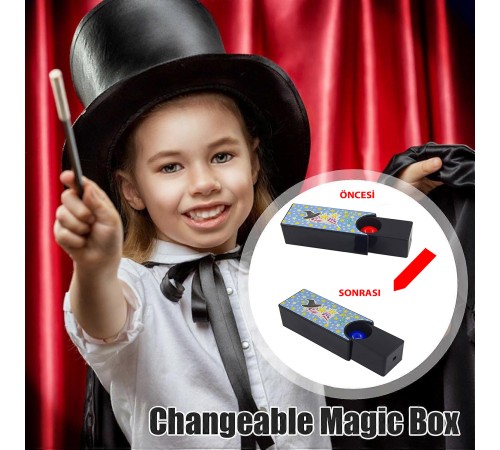 Renk Değiştiren Sihirli Top Oyunu – Sihirbazlık Gösteri Kutusu