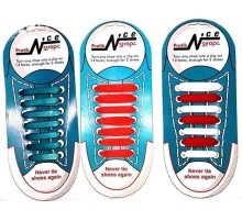 Renkli Silikon Ayakkabı Bağcıkları