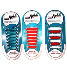 Renkli Silikon Ayakkabı Bağcıkları