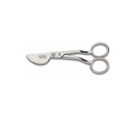 Rıza M-213 Dokumacı Ponpon Makası No: 6 inç / 15,24 cm - Nikel Kaplama