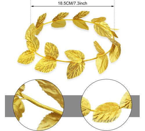 Roma Bizans Altın Yapraklı Sezar Tacı