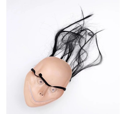 Saçlı Momo Korku Maskesi 24x16 cm