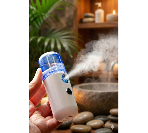 Şarjlı Mini Yüz Nemlendirici Dezenfektan Cihazı Mist Sprayer