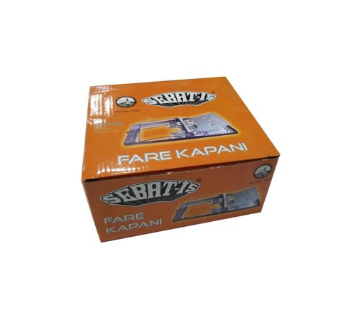 Sebat-iş Yaylı Metal Fare Kapanı 12 Adet