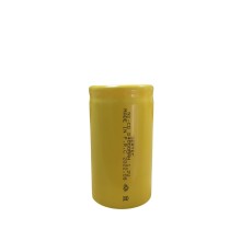 Sertec - 1.2V 4000 Mah - D Büyük Boy - Ni-CD Şarjlı Pil - (Başsız / Flat Head)