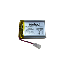 Sertec 103040 3.7V 1200mAh Li-Polymer Pil (Devreli/1.5A)