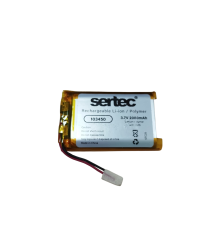 Sertec 103450 3.7V 2000 MAh Li-Polymer Pil (Devreli/1.5A)