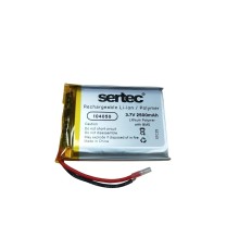 Sertec 104050 3.7V 2500mAh Li-Polymer Pil (Devreli/1.5A)