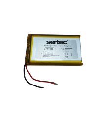Sertec 105080 3.7V 5000 mAh Li-Polymer Pil (Devreli/1.5A)