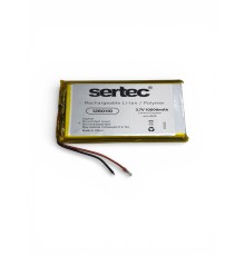 Sertec 1260110 3.7V 10.000mAh Li-Polymer Pil (Devreli/1.5A)