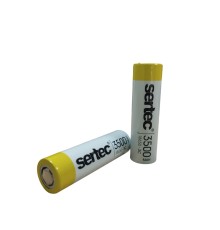 Sertec 18650 3.7V 3500 Mah 3C Li-Ion Şarjlı Pil