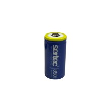 Sertec 3.7V Li-ion 16340 - 850 mAh 3C Başlı Şarjlı Pil