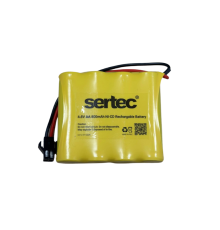 SERTEC 4.8V 4S1P AA 800 MAH KABLO + SİYAH KONNEKTÖRLÜ OYUNCAK PİLİ