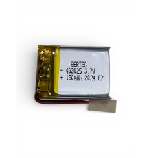 Sertec 402025 3.7V 150 MAh Li-Polymer Pil (Devreli/1.5A)