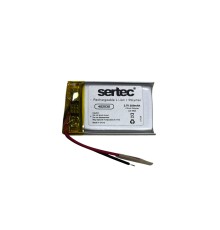 Sertec 402030 3.7V 200mAh Li-Polymer Pil (Devreli/1.5A)