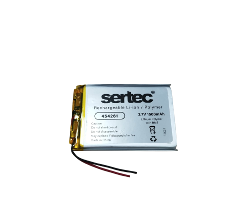 Sertec 454261 3.7V 1500 MAh Li-Polymer Pil (Devreli/1.5A)