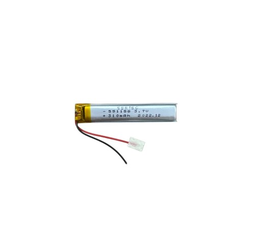 Sertec 551158 3.7V 310 MAh Li-Polymer Pil (Devreli/1.5A)