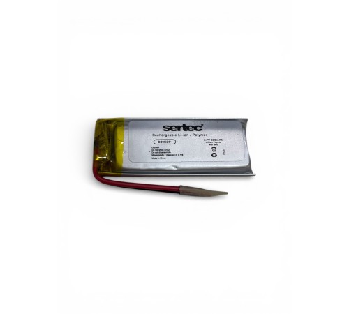 Sertec 601539 3.7V 300 MAh Li-Polymer Pil (Devreli/1.5A)