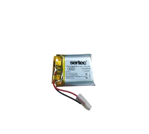 Sertec 602425 3.7V 300mAh Li-Polymer Pil (Devreli/1.5A)