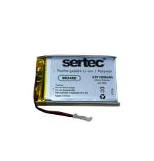 Sertec 803450 3.7V 1500mAh Li-Polymer Pil (Devreli/1.5A)