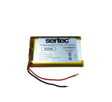 Sertec 855080 3.7V 4000mAh Li-Polymer Pil (Devreli/1.5A)