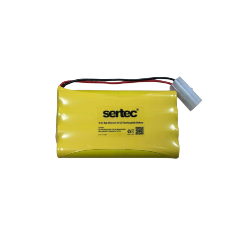 SERTEC 9.6V 8S1P AA 800 MAH KABLO + TAMİYA KONNEKTÖRLÜ OYUNCAK PİLİ