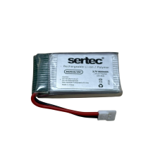 Sertec / 902540 / 3.7V - 800mAh - 25C BEYAZ SOKET