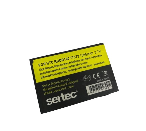 SERTEC - HTC  T7373 Touch pro 2  / RHOD160 Uyumlu Batarya