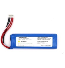 Sertec JBL Flip 3 uyumlu 3.7v 3000 mah Soketli Batarya