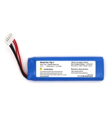 Sertec JBL Flip 4 uyumlu 3.7v 3000 mah Soketli Batarya