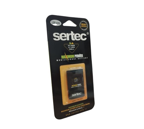 SERTEC - LG CF360 / LGIP-430G Uyumlu Batarya