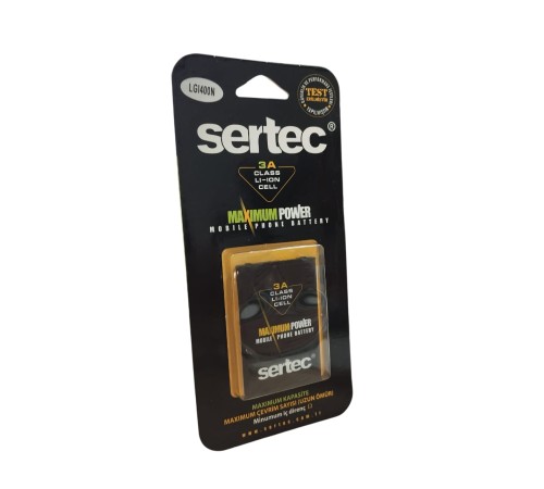SERTEC - LG-GW820 / LGIP400N Uyumlu Batarya