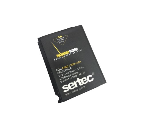 SERTEC - Samsung F480 Uyumlu Batarya