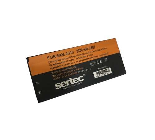 SERTEC - Samsung GALAXY A310 - A3 2016 Uyumlu Batarya