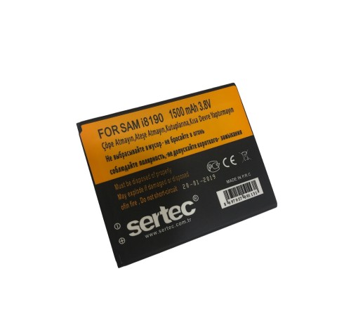 SERTEC - Samsung GALAXY S3 MINI i8190 Uyumlu Batarya