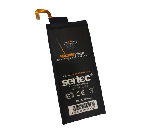 SERTEC - Samsung GALAXY S6 EDGE Uyumlu Batarya