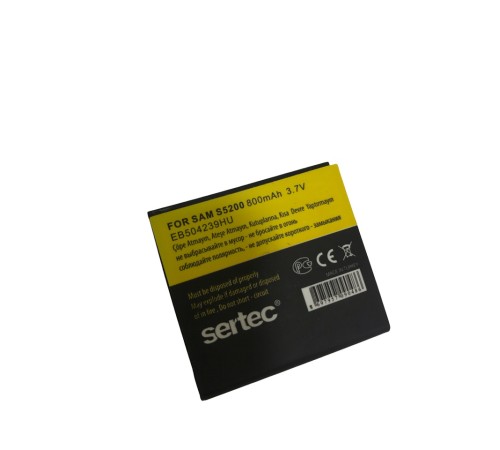 SERTEC - Samsung S5200 Uyumlu Batarya