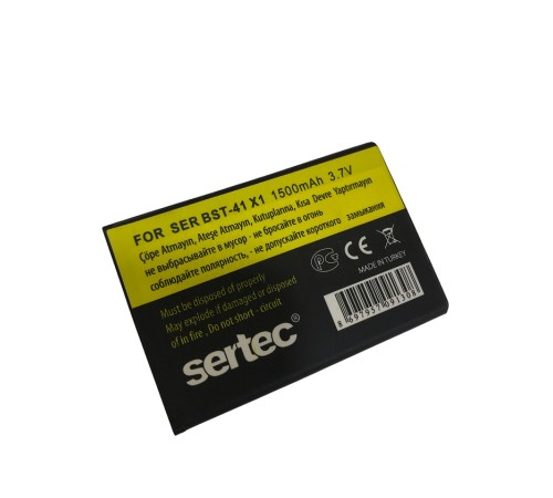 SERTEC - SONY / ERİCSON  SR-BST-41 / X1 Uyumlu Batarya