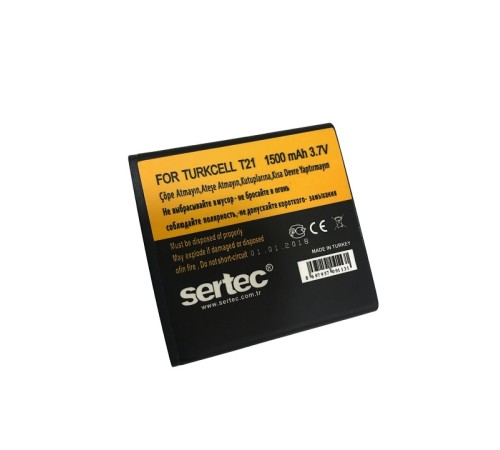 SERTEC - Turkcell T-21 Uyumlu Batarya