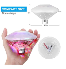 Sıcak LED sualtı gece lambası banyo yüzme havuz ışığı