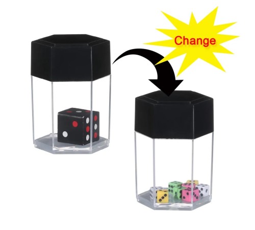 Sihirli Büyük Zarı Küçük Zarlar Haline Getiren Sihir Oyunu